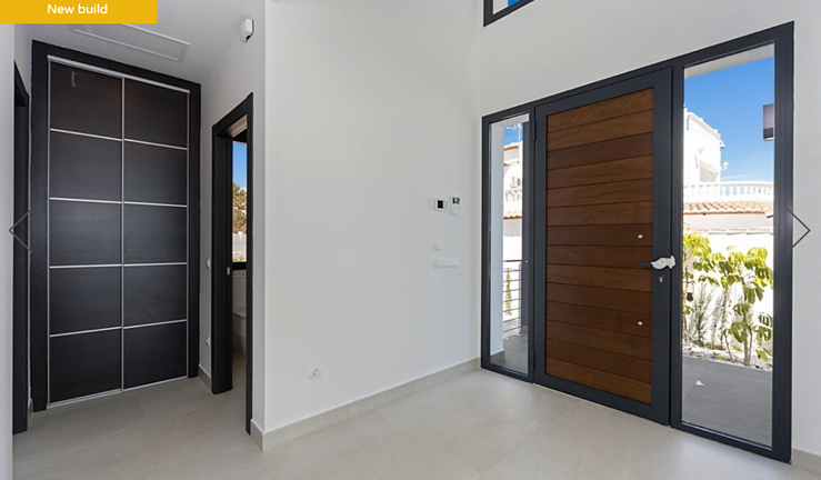 Modern luxury villa newly built with sea views in Les Bassetes Calpe
